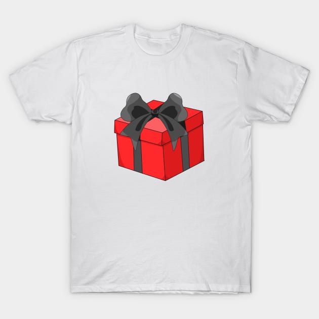 christmas present - red T-Shirt by persa